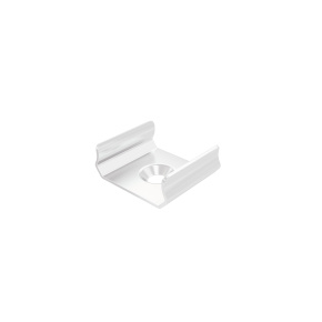 MET mounting clip for LUMINES D profile, white lacquered