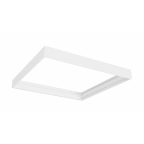 Povrchový rám pro LED panely 60x60 - hliníkový, bílý, skládací