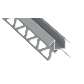 Profil LUMINES typu CANTO s anodizovaným stříbrným povrchem, délka 1 m. Profil LUMINES typu CANTO s anodizovaným stříbrným povrchem, délka 1 m.