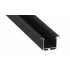 Profil typu Lumines barva černá s lakem, 3 m