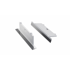 LUMINES ALU koncovka SORGA bílá s otvorem LUMINES ALU koncovka SORGA bílá s otvorem