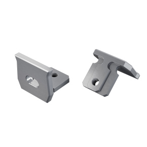 LUMINES ALU Koncová krytka osová surová s otvorem