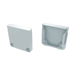 Koncovka pro LED profil LUMINES ALU bílá