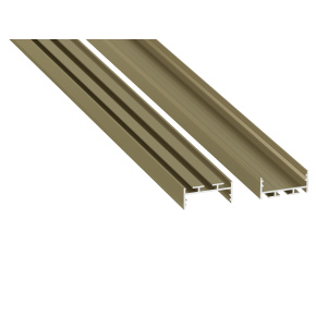 Profil LUMINES typu aria Reed Green lakovaný 1 m