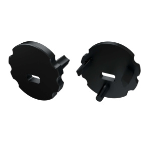 LUMINES koncová čapka MICO černá s otvorem