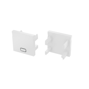 LUMINES koncová krytka Falco 2v1 bílá