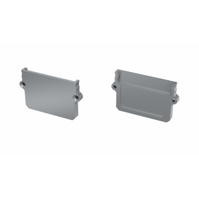 LUMINES ALU koncovka Strada M1 stříbrná