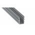 Profil typu Lumines Strada M3, anodizovaný stříbrný, délka 1 m