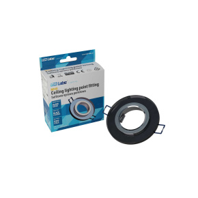 Stropní svítidlo ROVO skleněné kulaté černé Stropní svítidlo ROVO skleněné kulaté černé