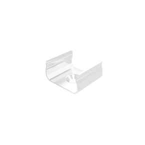 MET mounting clip for LUMINES A profile, white lacquered MET mounting clip for LUMINES A profile, white lacquered