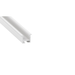 Lumines profile type inFLEXA lacquered white, 3 m
