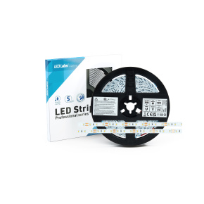 LED pásek PRO 3Y 12V 300 LED 2835 SMD 4.8W WW RA90
