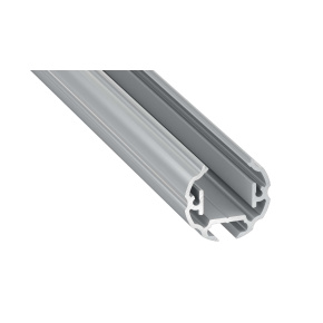 Anodizovaný stříbrný profil typu Lumines Cosmo, 1 m