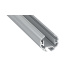 Anodizovaný stříbrný profil typu Lumines Cosmo, 1 m