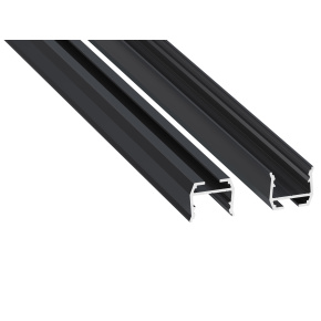 Profil LUMINES typu osová tyč Rock Anthracite lakovaný 1 m Profil LUMINES typu osová tyč Rock Anthracite lakovaný 1 m