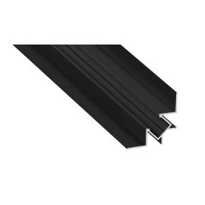 Profil LUMINES typu Vigo černěný N/P 1 m Profil LUMINES typu Vigo černěný N/P 1 m