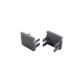 LUMINES End cap SEI 2in1 silver lacquered LUMINES End cap SEI 2in1 silver lacquered