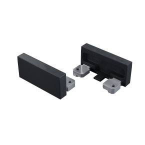 LUMINES ALU koncová krytka Aria Rock Anthracite lakovaná