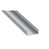 Profil LED osvětlení typu DUAL, anodizovaný stříbrný, 2,02 m