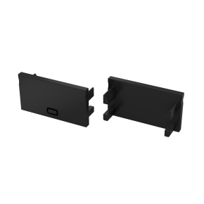 LUMINES Koncovka Plato 2v1 černá