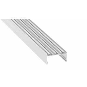 Styl profilu Lumines typu Largo v lakované bílé barvě, délka 1 m Styl profilu Lumines typu Largo v lakované bílé barvě, délka 1 m