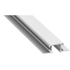 Profil Luminis typu MONO, stříbrný eloxovaný bez perforace, délka 1 m. Profil Luminis typu MONO, stříbrný eloxovaný bez perforace, délka 1 m.