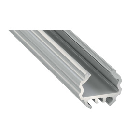 Profil Lumines typu Mico v anodizované stříbrné barvě, délka 2,02 m.