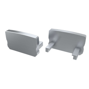 LUMINES Koncovka D VYSOKÁ šedá