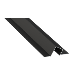 Profil LUMINES typu Duo v černé lakované úpravě, 2,02 m