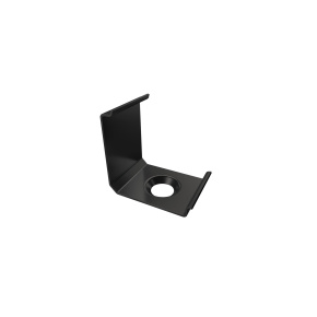 MET mounting clip for LUMINES ajar profile, black lacquered