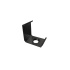 MET mounting clip for LUMINES ajar profile, black lacquered
