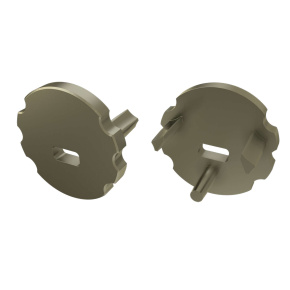 Koncovka LUMINES MICO z nerezové oceli s otvorem