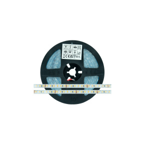 LED pás s 600 LED diodami 2835 SMD 24V teplé bílé barvy, RA80, IP65, vysoká odolnost. LED pás s 600 LED diodami 2835 SMD 24V teplé bílé barvy, RA80, IP65, vysoká odolnost.