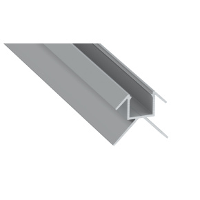 Profil LUMINES typu Canto, stříbrně eloxovaný, N/P 1 m Profil LUMINES typu Canto, stříbrně eloxovaný, N/P 1 m