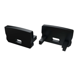 LUMINES koncovka D HIGH černá s otvorem LUMINES koncovka D HIGH černá s otvorem