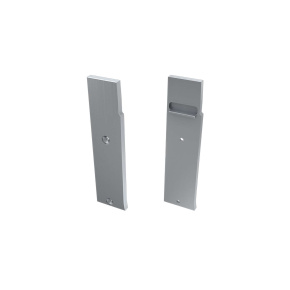 LUMINES ALU koncová krytka FLARO stříbrná levá základní provedení LUMINES ALU koncová krytka FLARO stříbrná levá základní provedení