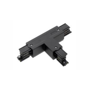 Konektor typu T pro třífázovou lištu XTS36-1 černé barvy Konektor typu T pro třífázovou lištu XTS36-1 černé barvy