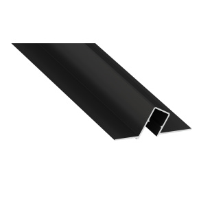 Profil LUMINES typu Sono v černém lakovaném provedení, délka 1 m Profil LUMINES typu Sono v černém lakovaném provedení, délka 1 m